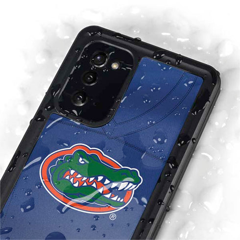 University of Florida Blue Jersey Galaxy Note20 5G Waterproof Case