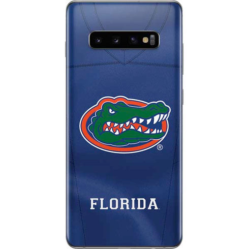 University of Florida Blue Jersey Galaxy S10 Plus Skin