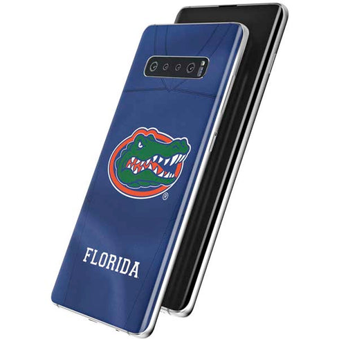 University of Florida Blue Jersey Galaxy S10 Plus Skin