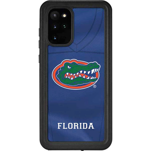 University of Florida Blue Jersey Galaxy S20 Plus Waterproof Case