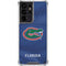 University of Florida Blue Jersey Galaxy S21 Ultra 5G Clear Case