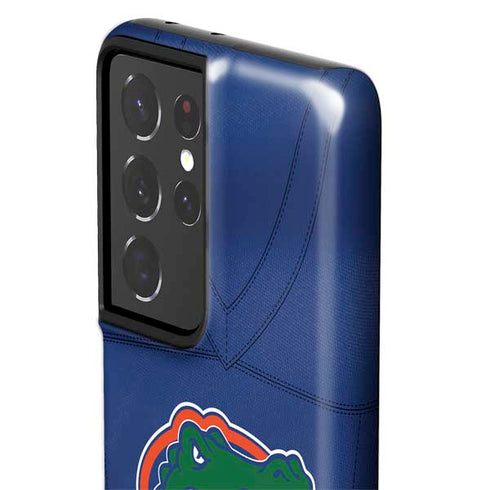 University of Florida Blue Jersey Galaxy S21 Ultra 5G Pro Case