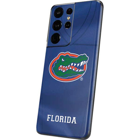 University of Florida Blue Jersey Galaxy S21 Ultra 5G Skin