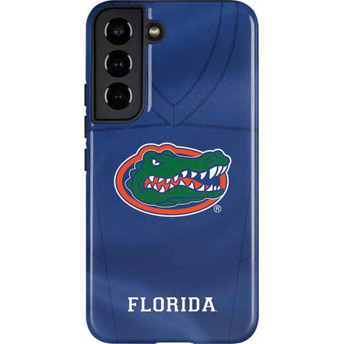 University of Florida Blue Jersey Galaxy S22 Pro Case