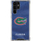 University of Florida Blue Jersey Galaxy S22 Ultra Clear Case