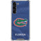 University of Florida Blue Jersey Galaxy S23 FE Clear Case