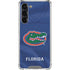 University of Florida Blue Jersey Galaxy S23 FE Clear Case