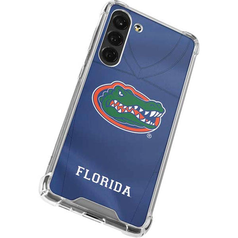 University of Florida Blue Jersey Galaxy S23 Plus Clear Case