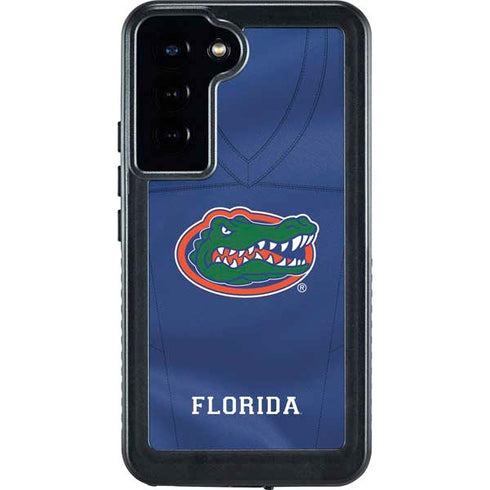 University of Florida Blue Jersey Galaxy S23 Plus Waterproof Case
