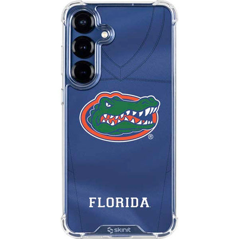University of Florida Blue Jersey Galaxy S25 Clear Case
