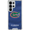 University of Florida Blue Jersey Galaxy S26 Ultra Clear Case