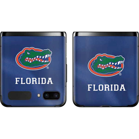 University of Florida Blue Jersey Galaxy Z Flip Skin