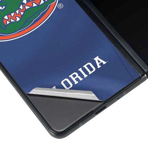 University of Florida Blue Jersey Galaxy Z Fold3 5G Skin