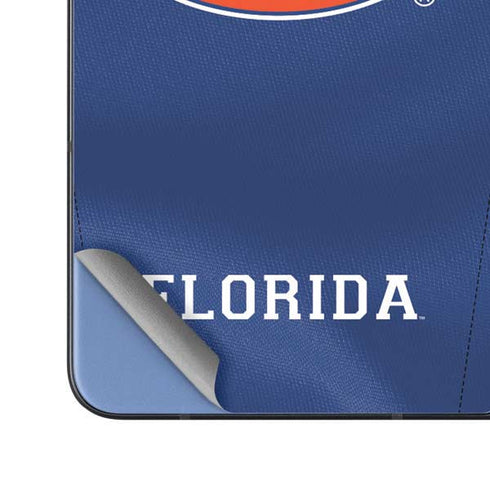 University of Florida Blue Jersey Galaxy Z Fold5 5G Skin