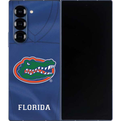University of Florida Blue Jersey Galaxy Z Fold6 Skin