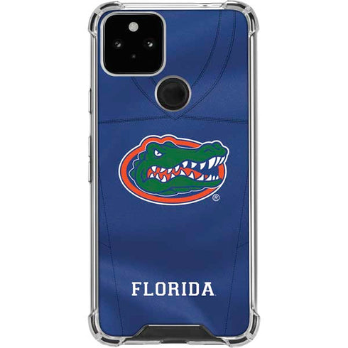 University of Florida Blue Jersey Google Pixel 5 Clear Case