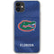 University of Florida Blue Jersey iPhone 11 Clear Case