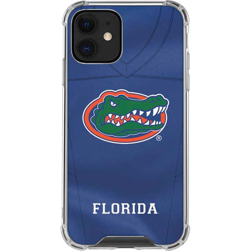 University of Florida Blue Jersey iPhone 12 Mini Clear Case