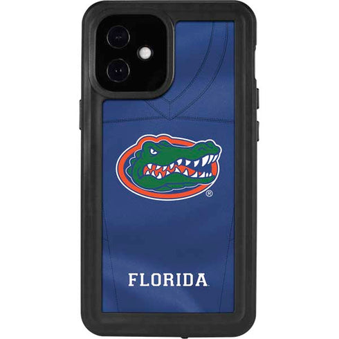 University of Florida Blue Jersey iPhone 12 Mini Waterproof Case