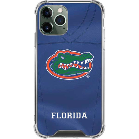 University of Florida Blue Jersey iPhone 12 Pro Clear Case