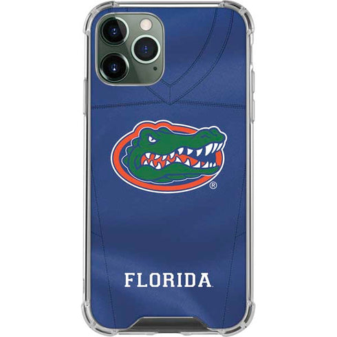 University of Florida Blue Jersey iPhone 12 Pro Max Clear Case