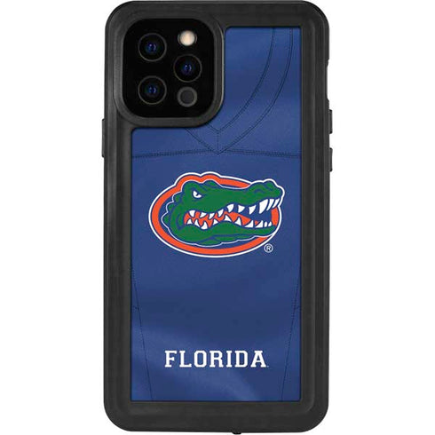 University of Florida Blue Jersey iPhone 12 Pro Waterproof Case