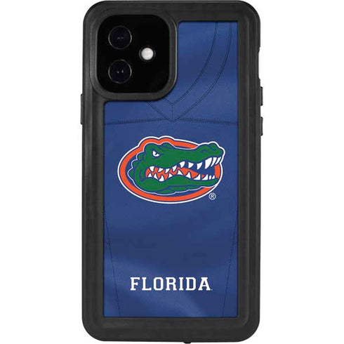 University of Florida Blue Jersey iPhone 12 Waterproof Case