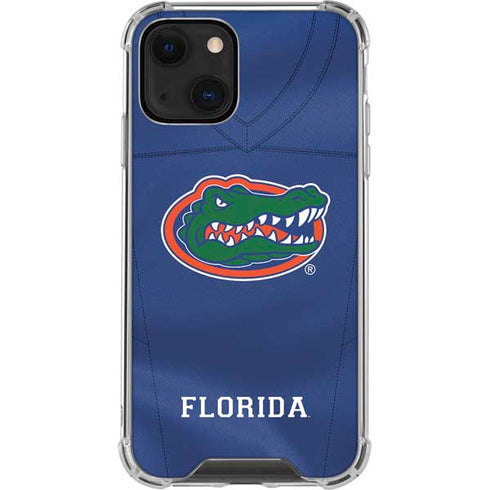 University of Florida Blue Jersey iPhone 13 Clear Case