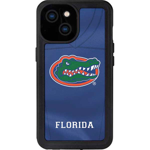 University of Florida Blue Jersey iPhone 13 Mini Waterproof Case