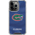 University of Florida Blue Jersey iPhone 13 Pro Clear Case