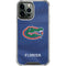 University of Florida Blue Jersey iPhone 13 Pro Max Clear Case