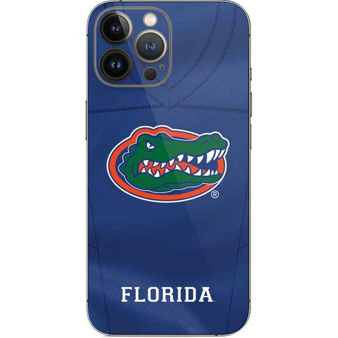 University of Florida Blue Jersey iPhone 13 Pro Max Skin
