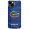 University of Florida Blue Jersey iPhone 14 Clear Case