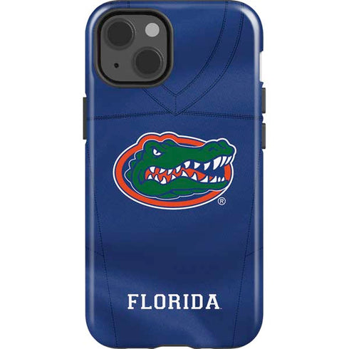 University of Florida Blue Jersey iPhone 14 Impact Case