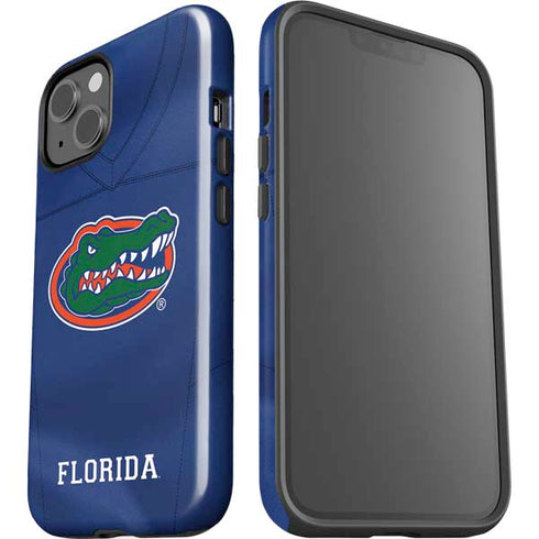 University of Florida Blue Jersey iPhone 14 Impact Case