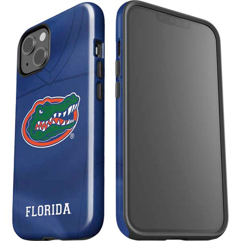 University of Florida Blue Jersey iPhone 14 Plus Impact Case
