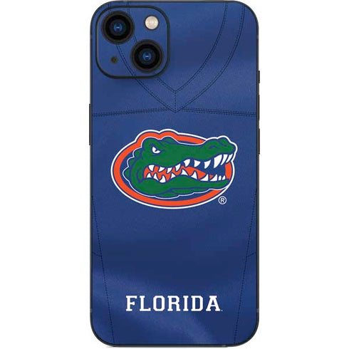University of Florida Blue Jersey iPhone 14 Plus Skin