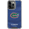 University of Florida Blue Jersey iPhone 14 Pro Clear Case
