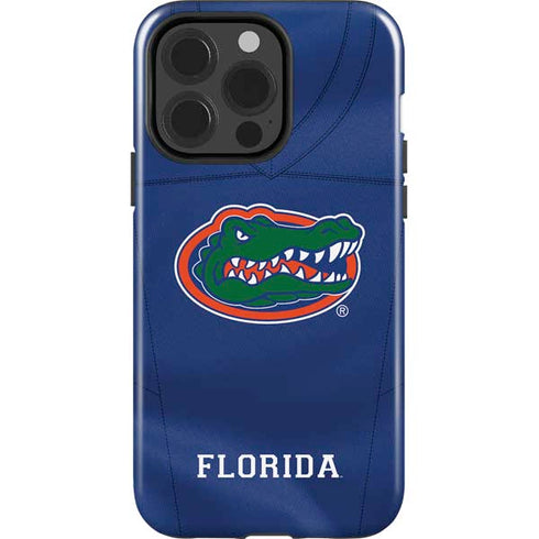 University of Florida Blue Jersey iPhone 14 Pro Impact Case