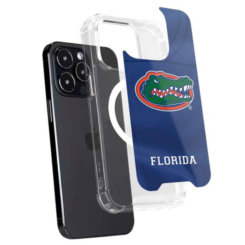 University of Florida Blue Jersey iPhone 14 Pro MagSafe Case