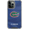 University of Florida Blue Jersey iPhone 14 Pro Max Clear Case