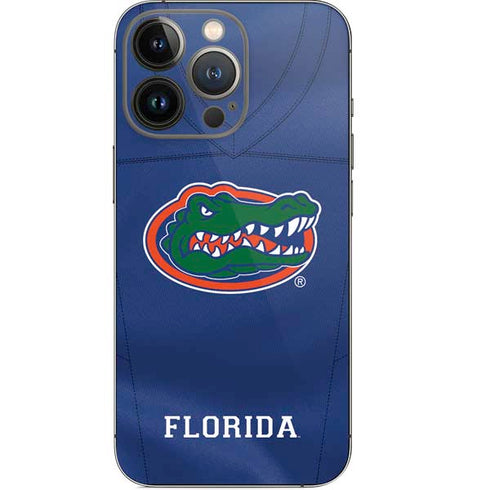 University of Florida Blue Jersey iPhone 14 Pro Skin