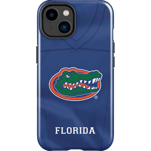 University of Florida Blue Jersey iPhone 15 Impact Case