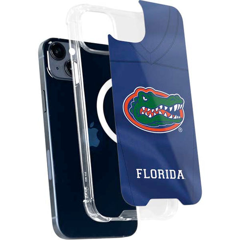 University of Florida Blue Jersey iPhone 15 MagSafe Case