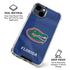 University of Florida Blue Jersey iPhone 15 Plus Clear Case