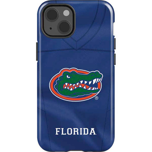 University of Florida Blue Jersey iPhone 15 Plus Impact Case