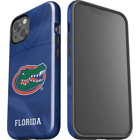 University of Florida Blue Jersey iPhone 15 Plus Impact Case