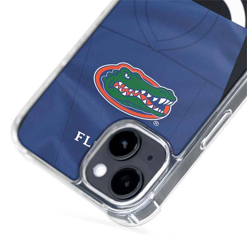University of Florida Blue Jersey iPhone 15 Plus MagSafe Case