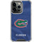 University of Florida Blue Jersey iPhone 15 Pro Max Clear Case