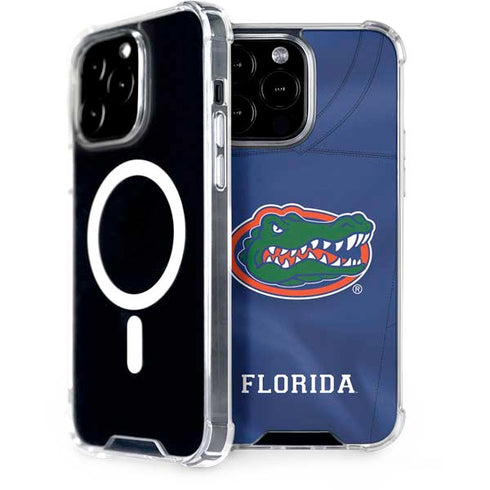 University of Florida Blue Jersey iPhone 15 Pro Max MagSafe Case